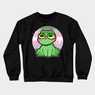 pride frog- Demigirl Variant Crewneck Sweatshirt